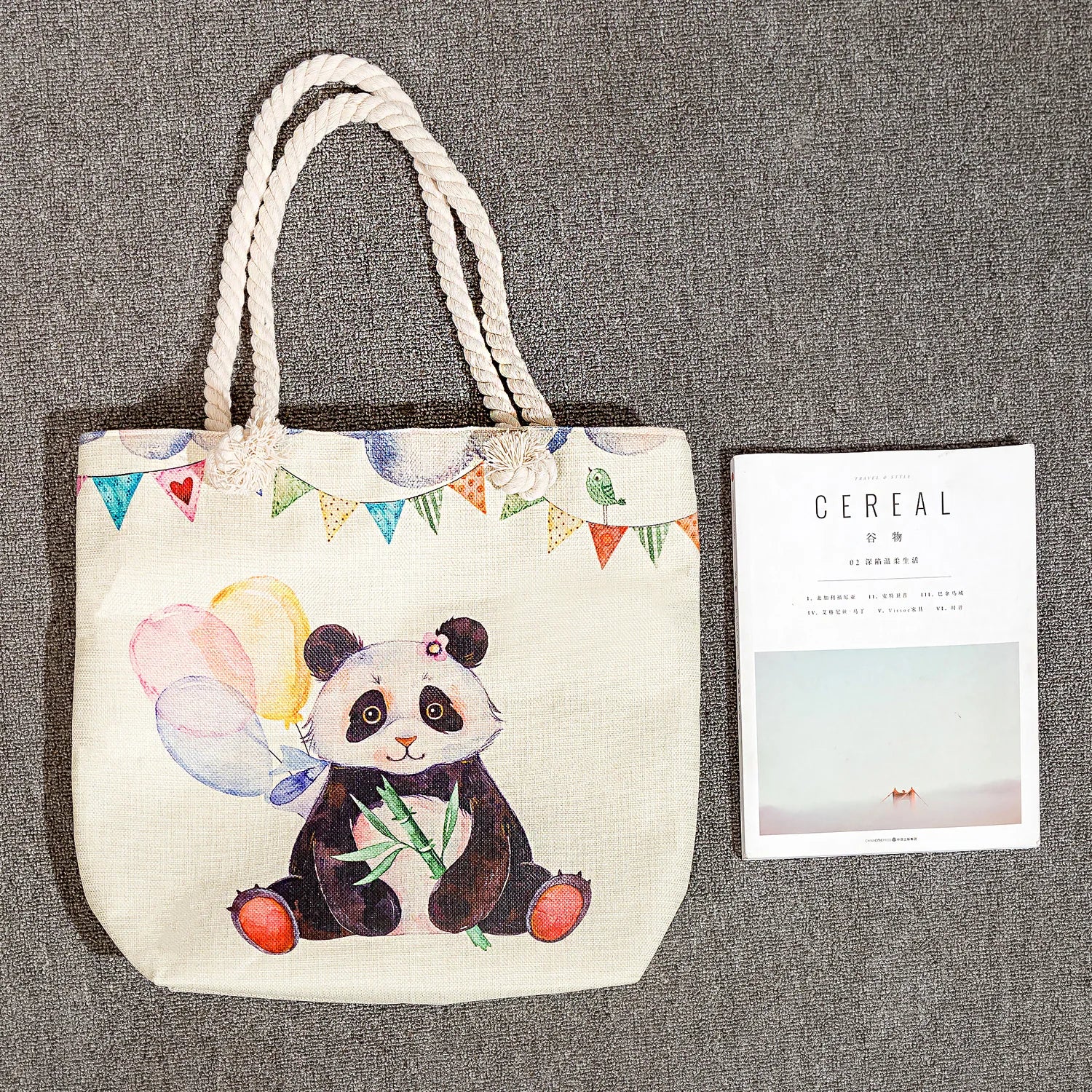 Floral Shoulder Bag Casual Tote High Capacity Handbags For Women