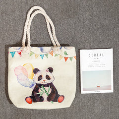 Floral Shoulder Bag Casual Tote High Capacity Handbags For Women