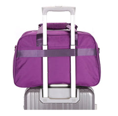 Female Large Capacity Nylon Travel Bag Weekend Duffle Bag