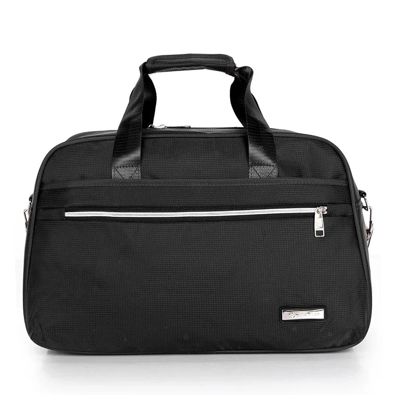 Female Large Capacity Nylon Travel Bag Weekend Duffle Bag