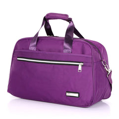 Female Large Capacity Nylon Travel Bag Weekend Duffle Bag