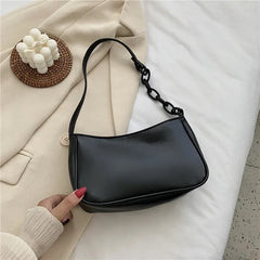 Retro Chain Handbag Women Totes Shoulder Bag Lady Zipper Soft