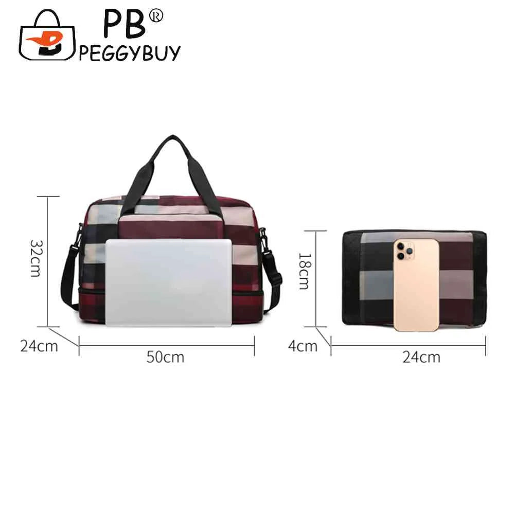 Women's Leisure Laptop Handbag Crossbody Travel Bag