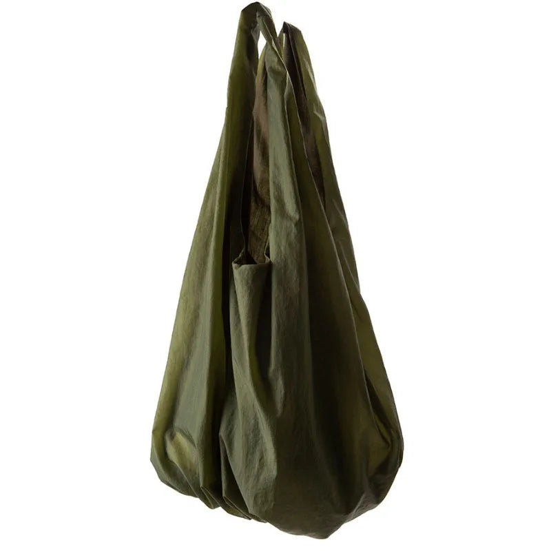 Japanese Style Yellow Slouch Shopper Bag for Women