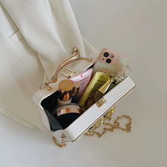 Women's Retro Chain Shoulder Messenger Bag In Handbag