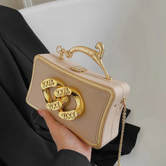 Women's Retro Chain Shoulder Messenger Bag In Handbag