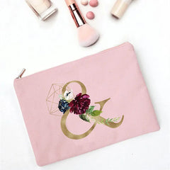 Female Print Clutches Bag Makeup Bag Mark Women's Cosmetic Organizer Cometic Bag