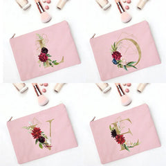 Female Print Clutches Bag Makeup Bag Mark Women's Cosmetic Organizer Cometic Bag