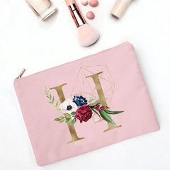 Female Print Clutches Bag Makeup Bag Mark Women's Cosmetic Organizer Cometic Bag
