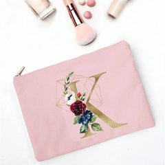 Female Print Clutches Bag Makeup Bag Mark Women's Cosmetic Organizer Cometic Bag