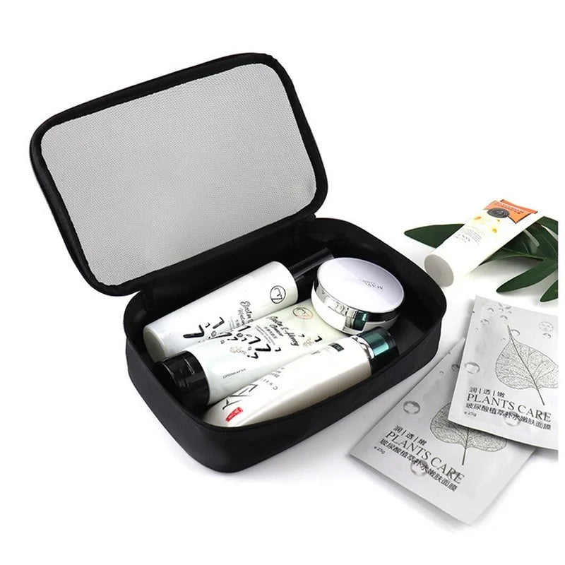 Women's Mesh Transparent Makeup Bag Travel Portable Mini Storage