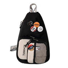 Travel Crossbody Bag Men Women Casual Chest Bag Schoolbags