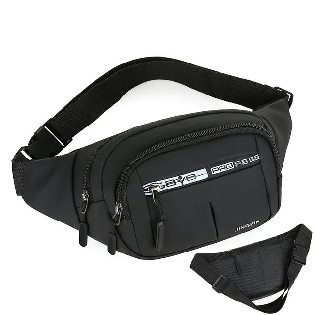 Waterproof Fanny Pack for Men Women Waist Bag Hip Belt Crossbody Handbag