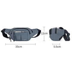 Waterproof Fanny Pack for Men Women Waist Bag Hip Belt Crossbody Handbag