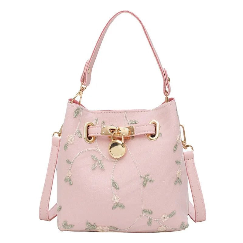 Women's PU Leather Messenger Bag Crossbody Shoulder Travel Handbag Tote