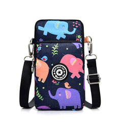 Women Messenger Purse CrossBody Bag Small Shoulder Bags Nylon Lady Wallet