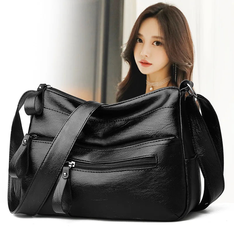 Japanese Women Shoulder Messenger Crossbody Bag Handbag Clutch Purse