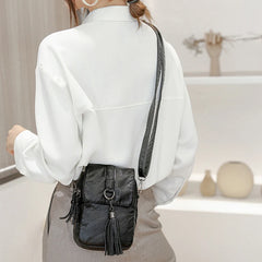 Women's Retro Cross-body Bag Soft Leather Single Shoulder Bag