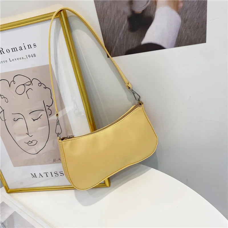 Women's PU Leather Shoulder Bag Hobo Handbag Clutch