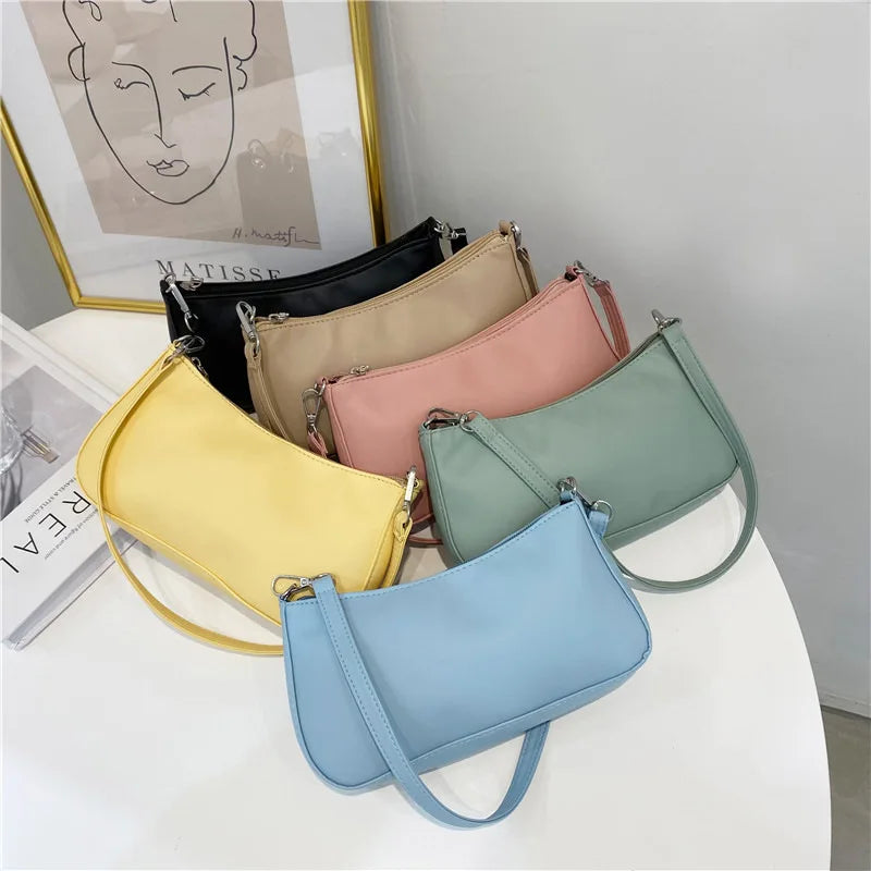 Women's PU Leather Shoulder Bag Hobo Handbag Clutch