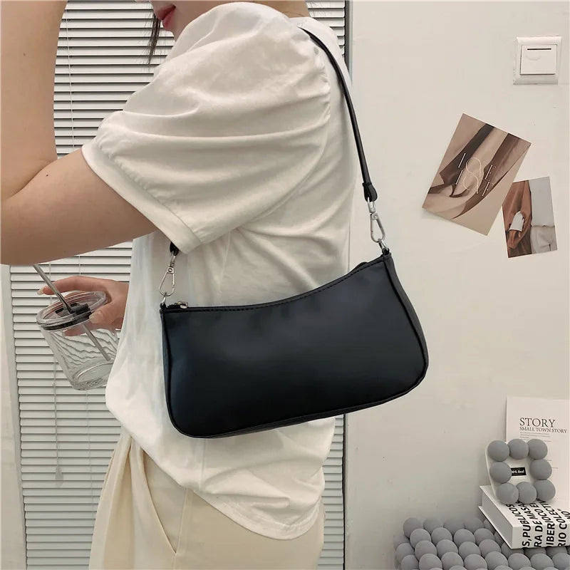 Women's PU Leather Shoulder Bag Hobo Handbag Clutch
