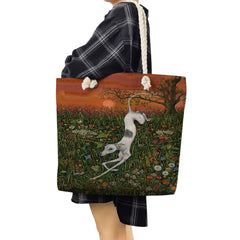 Female Portable Dalmatians Graphic Women Shoulder Bags Eco Reusable