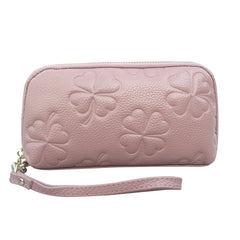 Female Real Cowhide Leather Cosmetic bag Women clutch bag Mobile Phone bag