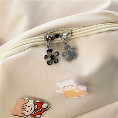 Harajuku Campus Junior High College Student Backpack Plaid Girl Bag