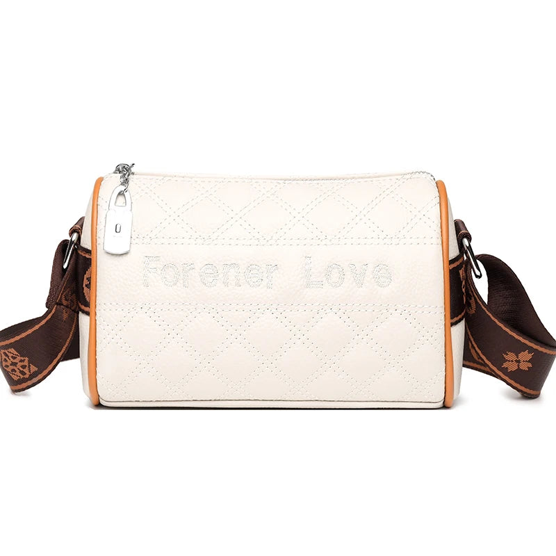 Leather Shoulder Bag Women Handbags High Soft Cowhide Messenger Bag