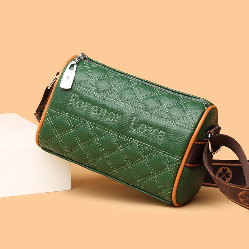 Leather Shoulder Bag Women Handbags High Soft Cowhide Messenger Bag