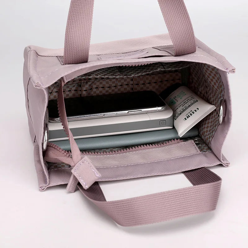 Waterproof Nylon Women Messenger Bags High Tote
