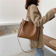 Women's Large Capacity Shoulder Bag 2022 New Casual Crossbody Tote