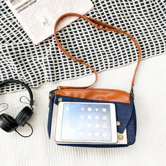 Female Shoulder Bag Denim Crossbody Bags Multifunction Tote Bags Women Bag High