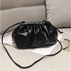 Female Shoulder Bag Pu Leather Crossbody Bags Dumpling Bags