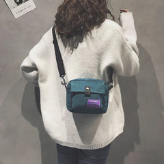 Canvas Crossbody Bags For Women Bolsa Feminina A10490