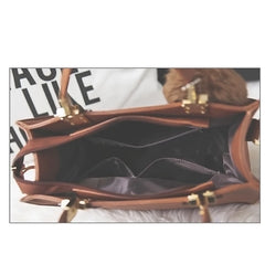 Women's Crossbody Handbag Travel Shoulder Bag with Hairball