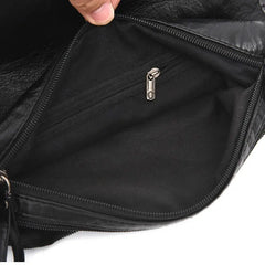 Women's Soft PU Leather Shoulder Bag Multi-Pocket Crossbody Bag