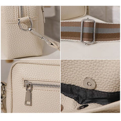 Women Classic Crossbody Bag with Fabric Strap