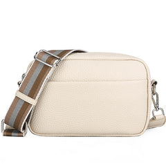 Women Classic Crossbody Bag with Fabric Strap
