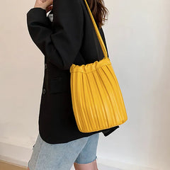 Women's Stylish Big Shopping Bag Soft Leather Tote Bag
