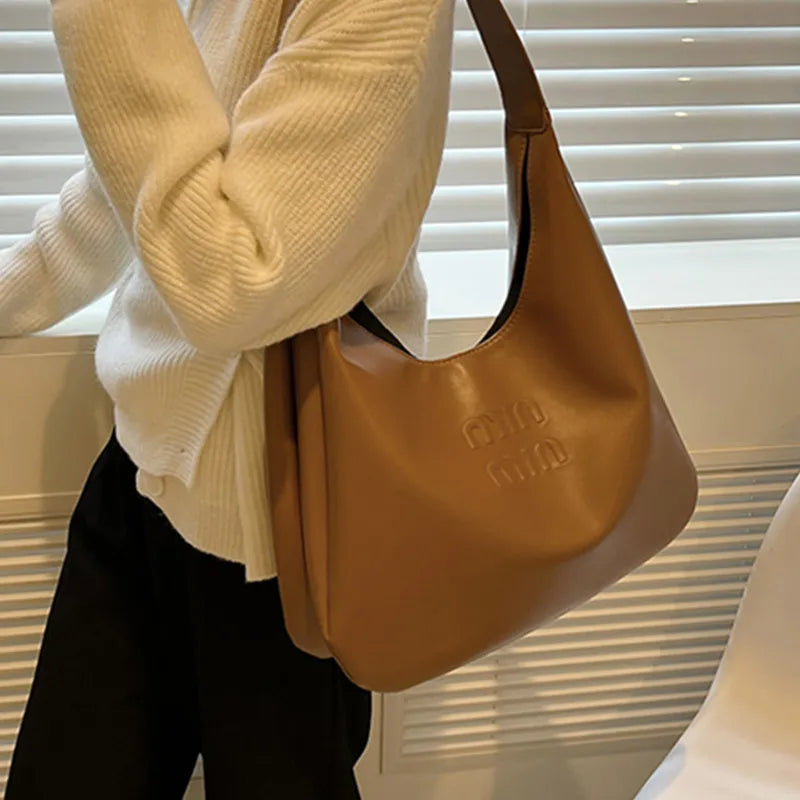 Women's Soft Leather Shoulder Bag Tote Handbag