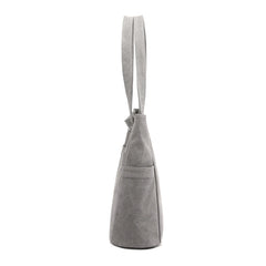 Canvas Shoulder Bag Women's Portable Handbag Tote