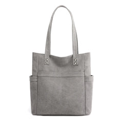 Canvas Shoulder Bag Women's Portable Handbag Tote