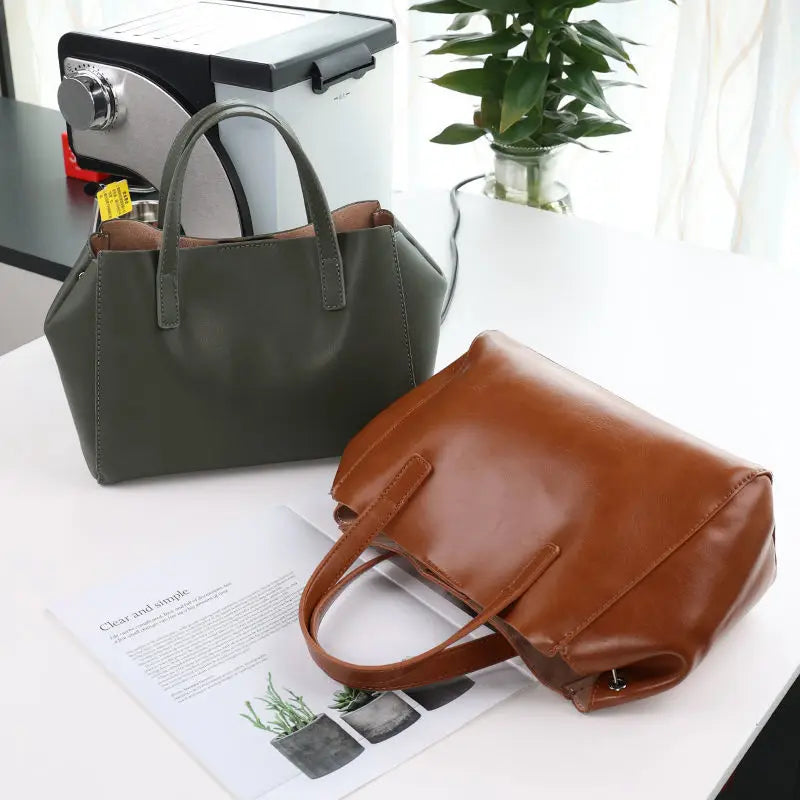 Vintage Women Hand Bag Women Shoulder Bags Top-handle Designers Handbags