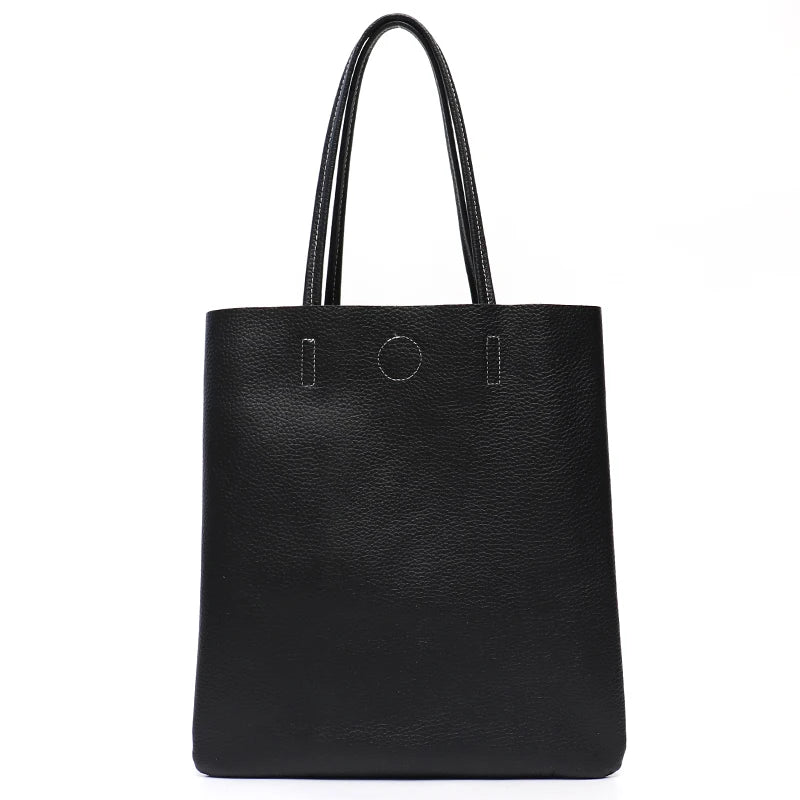 Women's Cowhide Totes Bag Shopping Purse Shoulder Bags