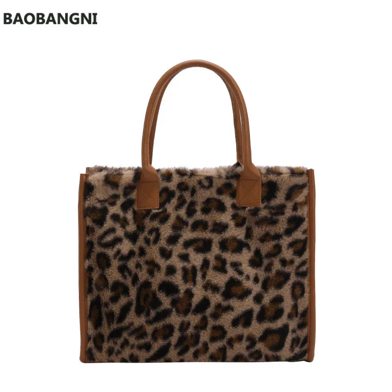 Women's Large Capacity Felt Shopper Bag