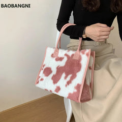 Women's Large Capacity Felt Shopper Bag
