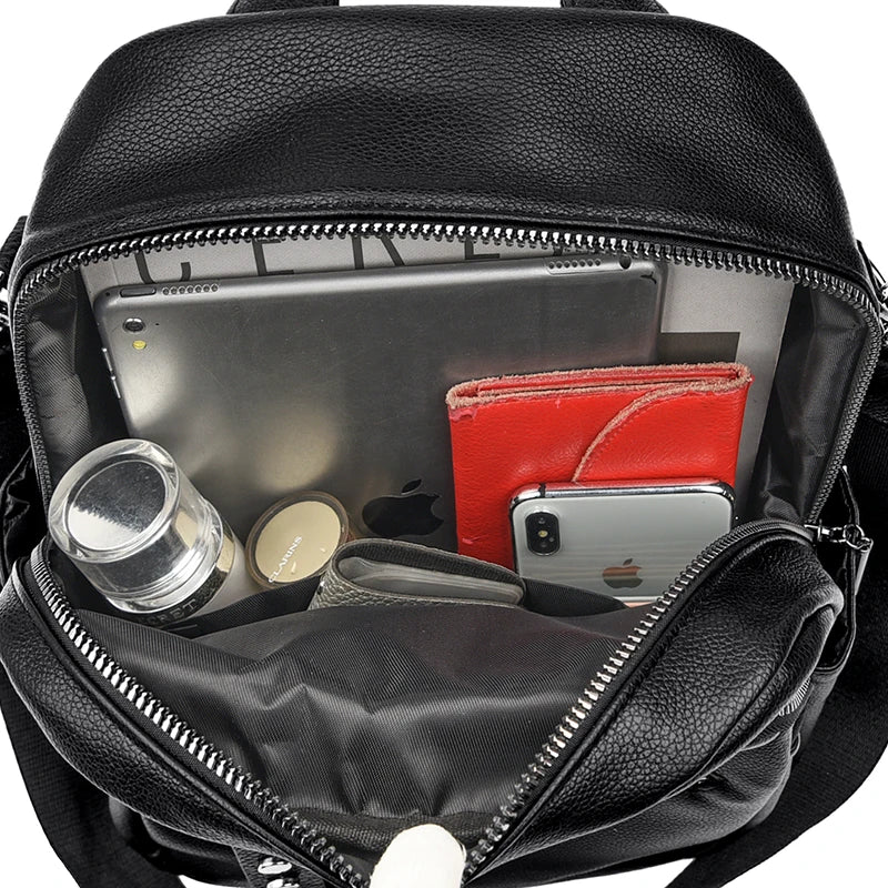 Women Casual Large Capacity Vintage Shoulder Bags Backpack