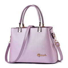 Women's Big Shoulder Bag Solid Color Messenger Handbag
