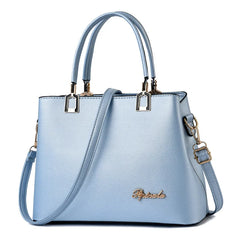 Women's Big Shoulder Bag Solid Color Messenger Handbag